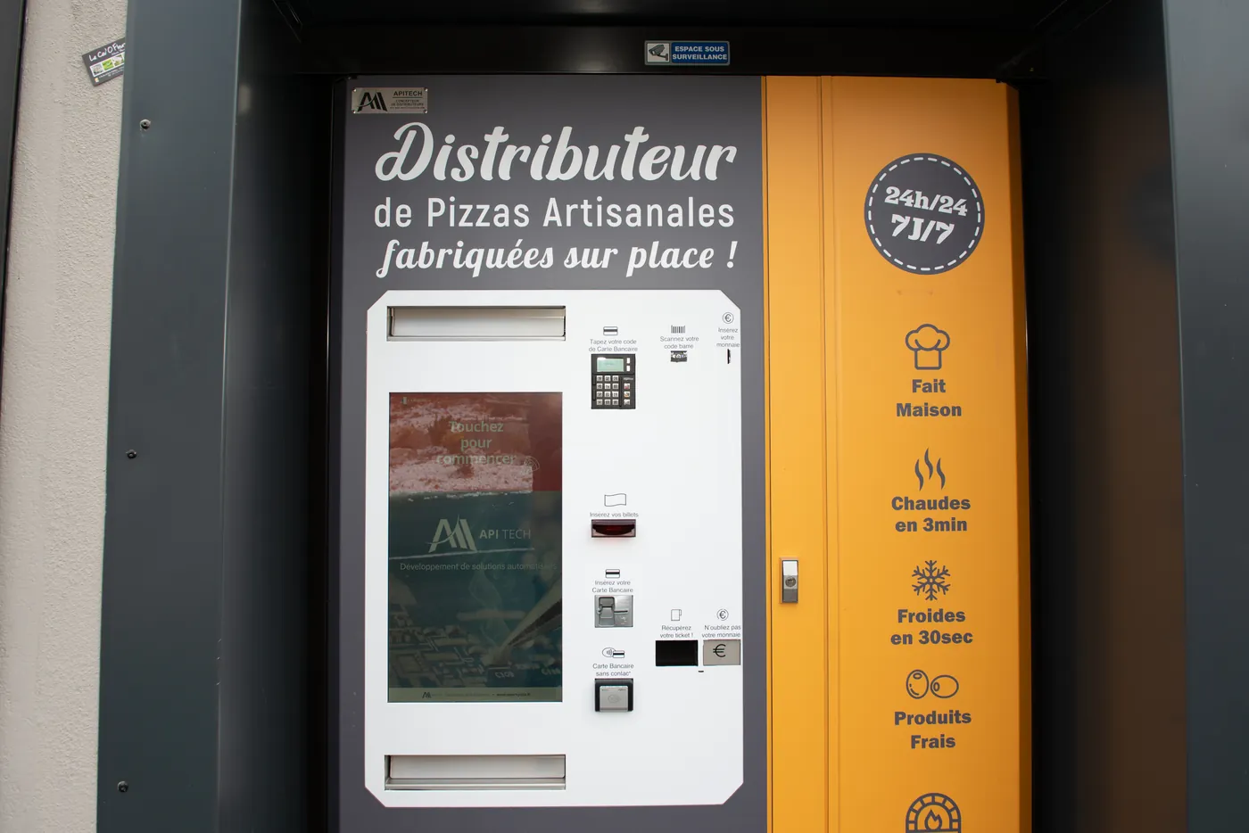 Distributeur automatique de pizzas Pizz'à Vitto Montbrison