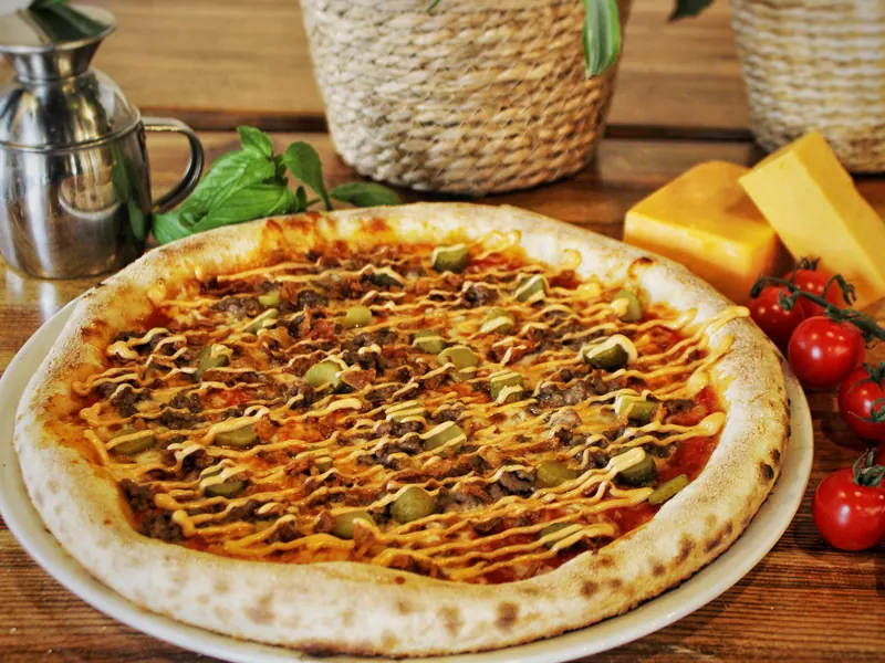 Pizza Burger Pizz'à Vitto