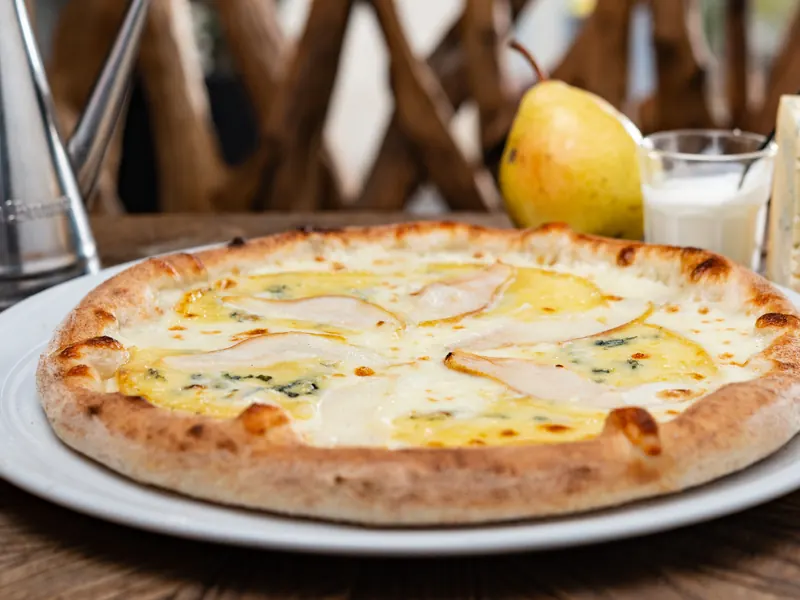 Pizza Poire fourme Pizz'à Vitto