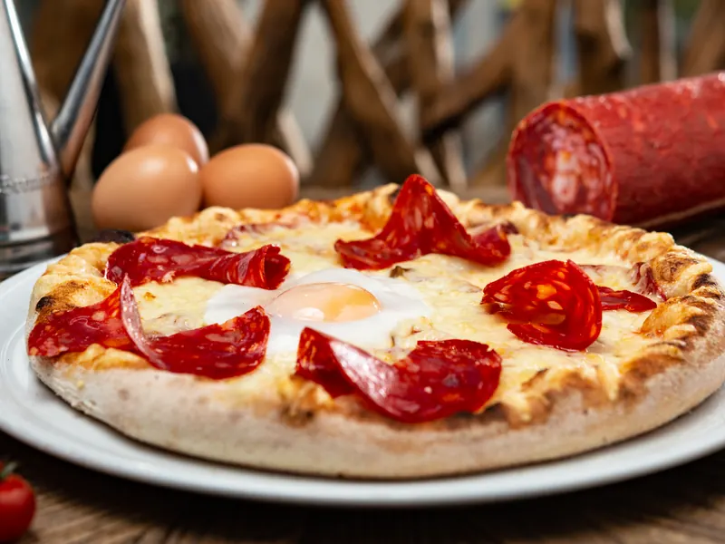 Pizza Spianata Pizz'à Vitto
